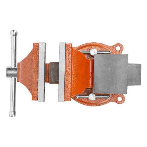 Тиски слесарные, 100 мм, поворотные, с наковальней Sparta по ценам производителя в Челябинске с доставкой по всей России