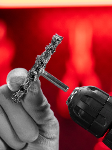 Щетка для дрели, 75 мм, плоская со шпилькой, крученая металлическая проволока Matrix по ценам производителя в Челябинске с доставкой по всей России