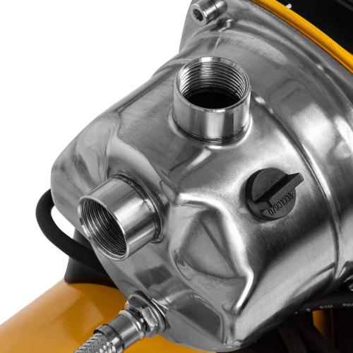 Насосная станция PS1000Х, 1000 Вт, 3500 л/ч, ресивер 24 л, подъем 44 м, нержавейка Denzel по ценам производителя в Челябинске с доставкой по всей России