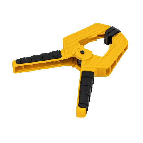 Струбцина клещеобразная, усиленная 80 х 60 мм, двухкомпонентные рукоятки Denzel по ценам производителя в Челябинске с доставкой по всей России