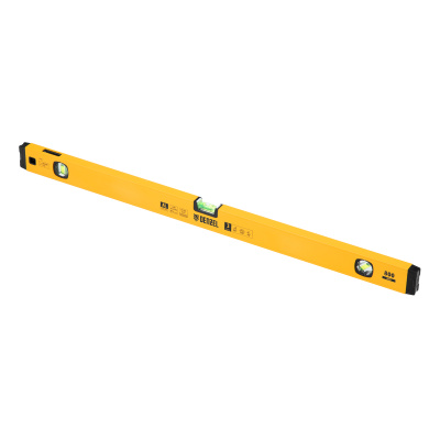 Уровень алюминиевый, магнит, фрезерованный, 3 глазка (1 зеркал.) 0,5 мм/м, 800 мм Denzel по ценам производителя в Челябинске с доставкой по всей России