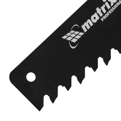 Ножовка по пенобетону, 500 мм, защитное покрытие, твердосплавные напайки на зубья, двухкомпонентная рукоятка Matrix по ценам производителя в Челябинске с доставкой по всей России