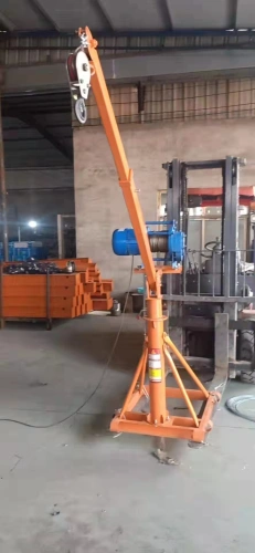 Мини-кран строительный TOR KM с поворотной стрелой и лебедкой KCD (TSA) 300/500 кг 60/30 м 220В по ценам производителя в Челябинске с доставкой по всей России