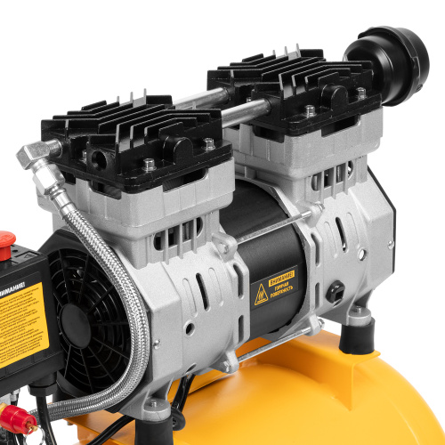 Компрессор DLS950/24 безмаслянный малошумный 950 Вт, 165 л/мин, ресивер 24 л Denzel по ценам производителя в Челябинске с доставкой по всей России