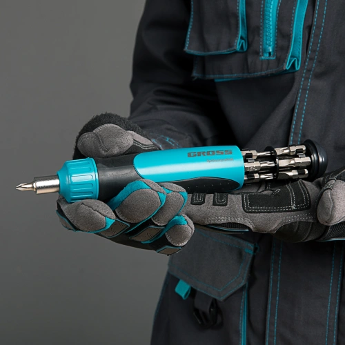 Отвертка реверсивная, механизм SmartPush 12 шт, S2 Gross по ценам производителя в Челябинске с доставкой по всей России