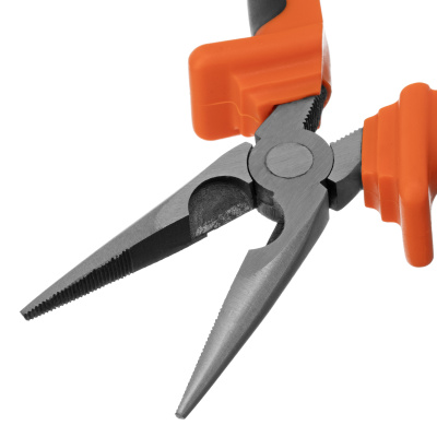 Длинногубцы прямые Comfort, 160 мм ,шлифованные, двухкомпонентные рукоятки Sparta по ценам производителя в Челябинске с доставкой по всей России