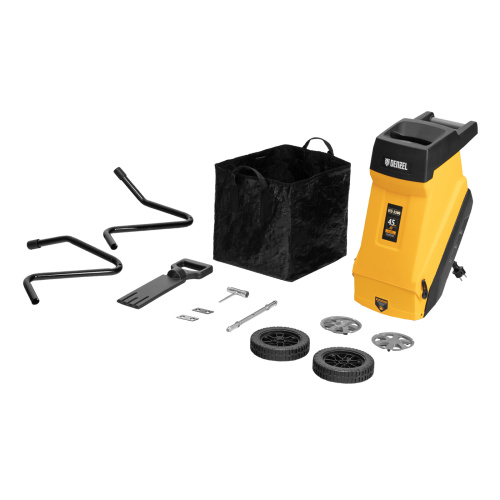 Измельчитель садовый электрический ECS-2500, 2500 Вт, 45 мм Denzel по ценам производителя в Челябинске с доставкой по всей России