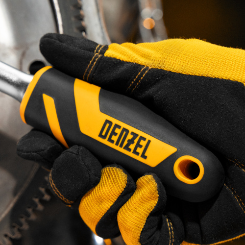 Ключ-трещотка 1/2", 90 зубьев, с быстрым сбросом, CrV Denzel по ценам производителя в Челябинске с доставкой по всей России