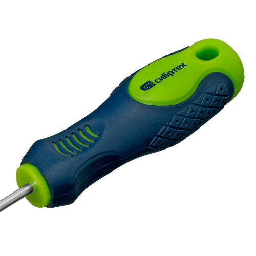 Отвертка, SL3 х 80 мм, CrV, двухкомпонентная рукоятка Сибртех по ценам производителя в Челябинске с доставкой по всей России