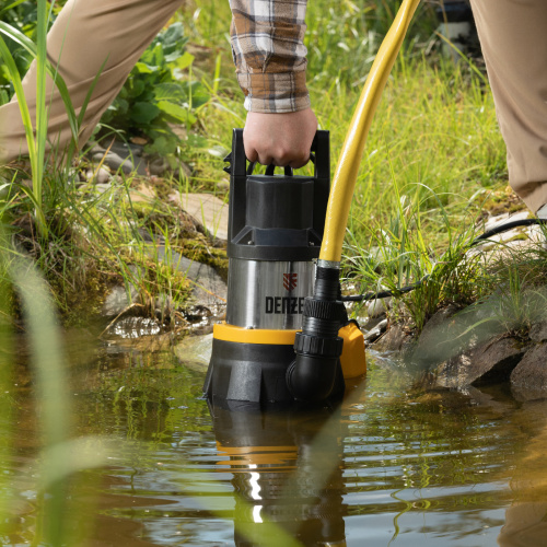 Дренажный насос DP1400X, 1400 Вт, подъем 11 м, 25000 л/ч Denzel по ценам производителя в Челябинске с доставкой по всей России