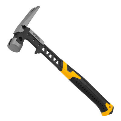 Молоток строительный 450 г, цельнокованый,боек с магнитом, двухкомп. обрезин. рук-ка Denzel по ценам производителя в Челябинске с доставкой по всей России