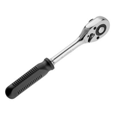 Ключ-трещотка 1/2", 45 зубьев, с быстрым сбросом, CrV, хром Сибртех по ценам производителя в Челябинске с доставкой по всей России