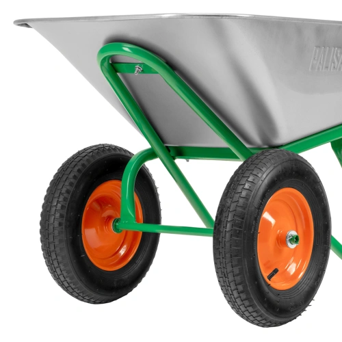 Тачка садово-строительная, 2-х колесная, усиленная, грузоподъемность 320 кг, объем 100 л Palisad по ценам производителя в Челябинске с доставкой по всей России