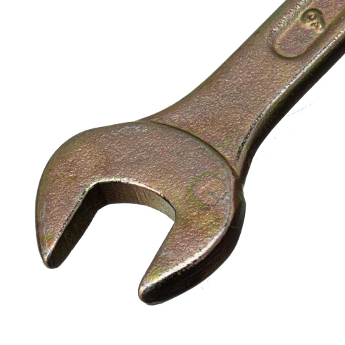 Ключ рожковый, 8 х 9 мм, желтый цинк Сибртех по ценам производителя в Челябинске с доставкой по всей России