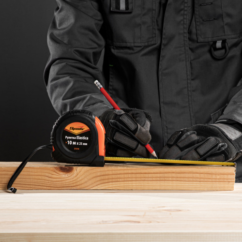 Рулетка Elastica,10 м х 25 мм,обрезиненный корпус Sparta по ценам производителя в Челябинске с доставкой по всей России