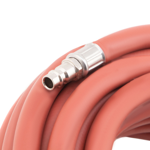 Шланг пневматический резиновый, 10 x 16 мм, 24 бар, армированный, быстросъемное соединение, 10 м Stels по ценам производителя в Челябинске с доставкой по всей России