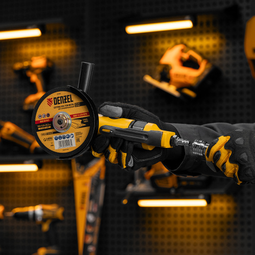 Пневматическая углошлифовальная машина AG125, 11000 об/мин, 125 мм, 186 л/мин Denzel по ценам производителя в Челябинске с доставкой по всей России