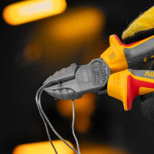 Бокорезы, диэлектрические рукоятки, до 1000 В, трехкомпонентные рукоятки, 160 мм Denzel по ценам производителя в Челябинске с доставкой по всей России