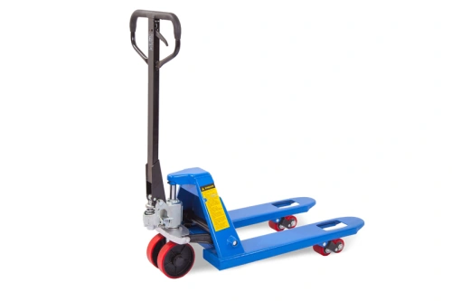 Тележка гидравлическая 2500 кг 800 мм полиуретановые колеса TOR RHP по ценам производителя в Челябинске с доставкой по всей России