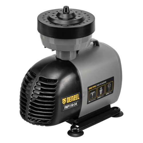 Насос фонтанный FNP110-34, 112 Вт, подъем 3,4 м, 3400 л/ч, колокольчик/каскад/гейзер Denzel по ценам производителя в Челябинске с доставкой по всей России