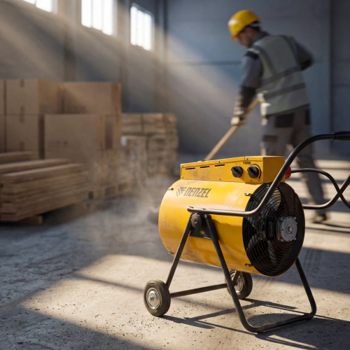 Тепловая пушка SFH-15000, 400 В, 1600 м3/ч, вентилятор 3 режима, 9000/15000 Вт Denzel по ценам производителя в Челябинске с доставкой по всей России