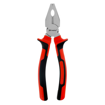 Плоскогубцы Nickel, никелированные 200 мм, двухкомпонентные рукоятки Matrix по ценам производителя в Челябинске с доставкой по всей России