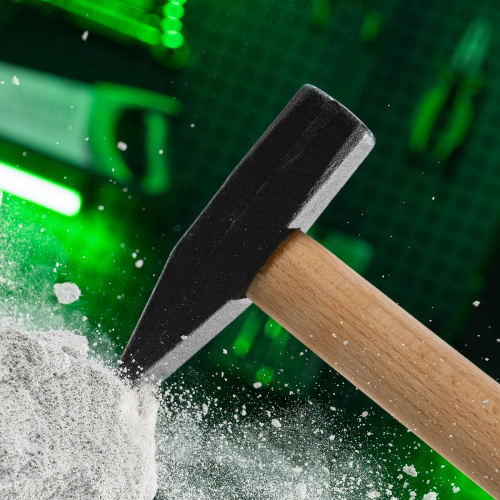 Молоток слесарный 800 г, квадратный боек, деревянная рукоятка Сибртех по ценам производителя в Челябинске с доставкой по всей России