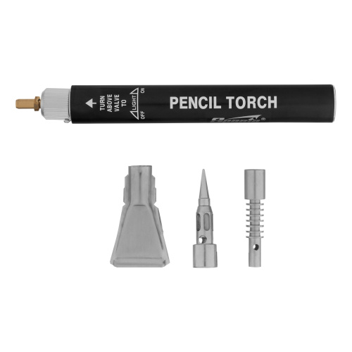 Горелка газовая, тип "Карандаш" + 2 насадки для пайки, 200 мм Sparta по ценам производителя в Челябинске с доставкой по всей России