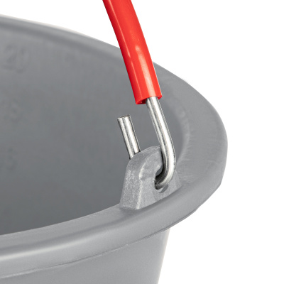 Ведро строительное пластмассовое 12 л, ударопрочное, обрезиненная ручка Matrix по ценам производителя в Челябинске с доставкой по всей России