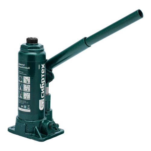 Домкрат гидравлический бутылочный, 4 т, 180-320 мм Сибртех по ценам производителя в Челябинске с доставкой по всей России