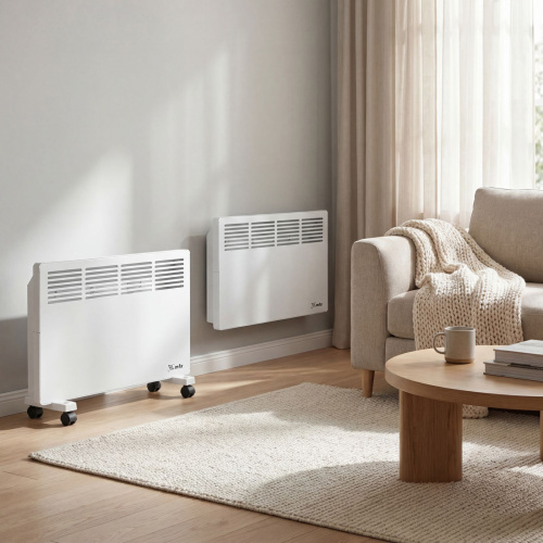 Конвектор электрический КМ-2000.2, 230 В, 2000 Вт, X-образный нагреватель, колеса, термостат MTX по ценам производителя в Челябинске с доставкой по всей России