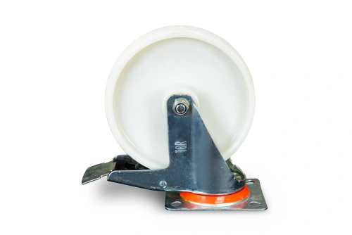 Колесо поворотное полипропилен SRCnb 80 200 мм с тормозом (N) по ценам производителя в Челябинске с доставкой по всей России