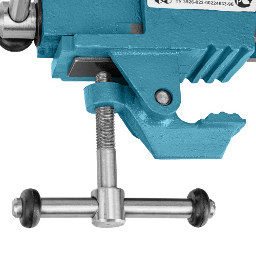 Тиски слесарные, 63 мм, крепление для стола, винтовой зажим (Глазов) по ценам производителя в Челябинске с доставкой по всей России