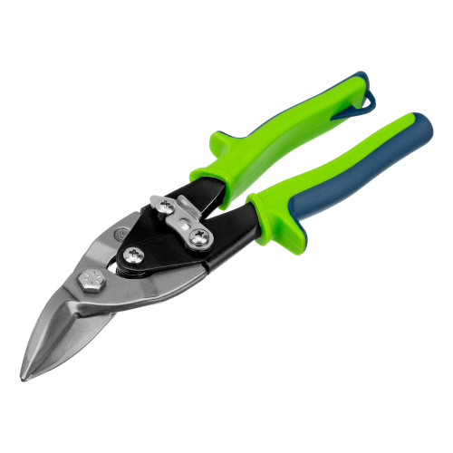 Ножницы по металлу, 250 мм, правый рез, сталь С55, двухкомпонентные рукоятки СИБРТЕХ по ценам производителя в Челябинске с доставкой по всей России