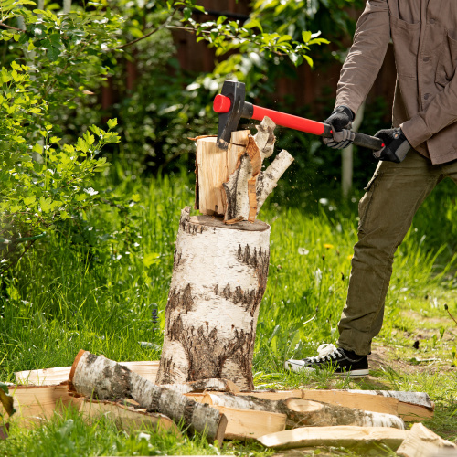 Колун, 2700 г, фибергласовое обрезиненное топорище 900 мм Matrix по ценам производителя в Челябинске с доставкой по всей России