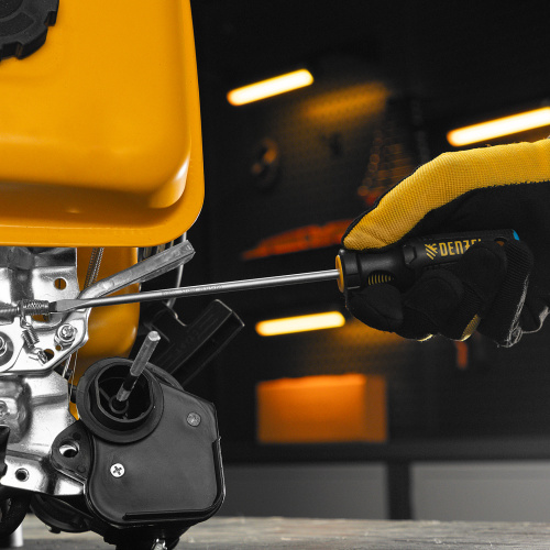 Отвертка, SL5x150 мм, S2, 3к рукоятка Denzel по ценам производителя в Челябинске с доставкой по всей России