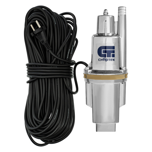 Вибрационный насос СВН300-40, верхний забор, 300 Вт, напор 75 м, 1200 л/ч, кабель 40 м Сибртех по ценам производителя в Челябинске с доставкой по всей России