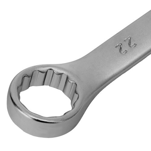 Ключ комбинированный, 22 мм, CrV, матовый хром Stels по ценам производителя в Челябинске с доставкой по всей России