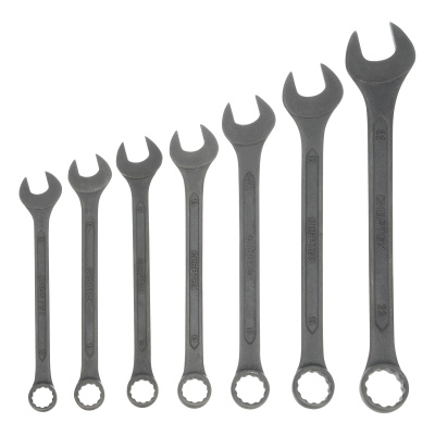 Набор ключей комбинированных, 6 - 22 мм, 10 шт., CrV, фосфатированные Сибртех по ценам производителя в Челябинске с доставкой по всей России