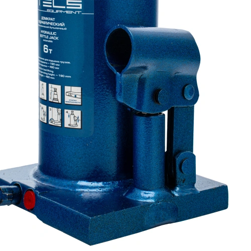 Домкрат гидравлический бутылочный телескопический, 6 т, h подъема 190-480 мм Stels по ценам производителя в Челябинске с доставкой по всей России