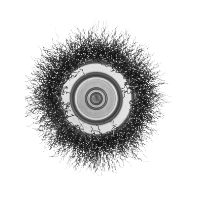 Щетка для дрели, 75 мм, Чашка, со шпилькой, нержавеющая витая проволока Denzel по ценам производителя в Челябинске с доставкой по всей России