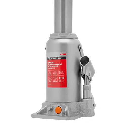 Домкрат гидравлический бутылочный, 16 т, h подъема 230-460 мм Matrix по ценам производителя в Челябинске с доставкой по всей России