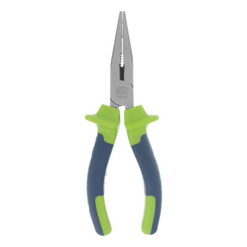Длинногубцы прямые, 160 мм, двухкомпонентные рукоятки Сибртех по ценам производителя в Челябинске с доставкой по всей России