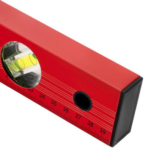 Уровень алюминиевый, 400 мм, 3 глазка, красный, линейка Matrix по ценам производителя в Челябинске с доставкой по всей России