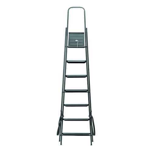 Стремянка 7 ступеней, компактная, стальная Сибртех по ценам производителя в Челябинске с доставкой по всей России