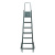Стремянка 7 ступеней, компактная, стальная Сибртех по ценам производителя в Челябинске с доставкой по всей России