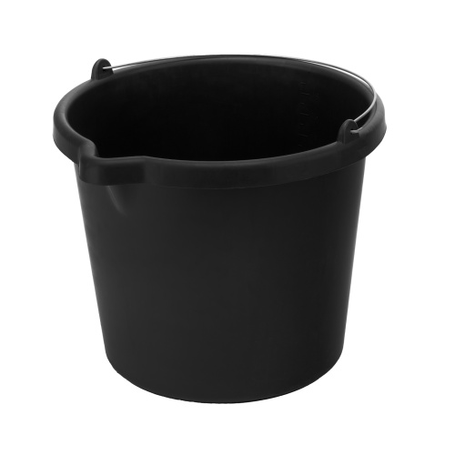 Ведро строительное пластмассовое, 20 л, высокопрочное с носиком Сибртех по ценам производителя в Челябинске с доставкой по всей России