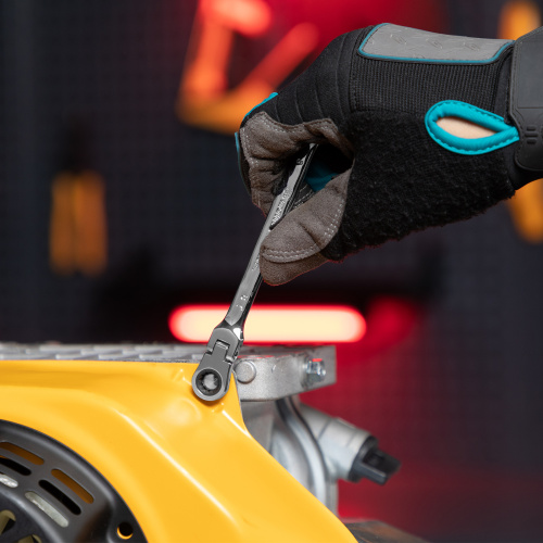 Набор ключей комбинированных, трещоточных шарнирных 11 шт. Matrix по ценам производителя в Челябинске с доставкой по всей России