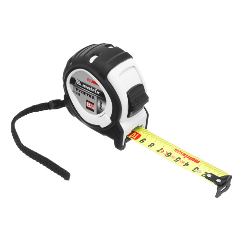 Рулетка Neon,8 м x 25 мм,обрезиненный корпус,3 фиксации,Pro Matrix по ценам производителя в Челябинске с доставкой по всей России