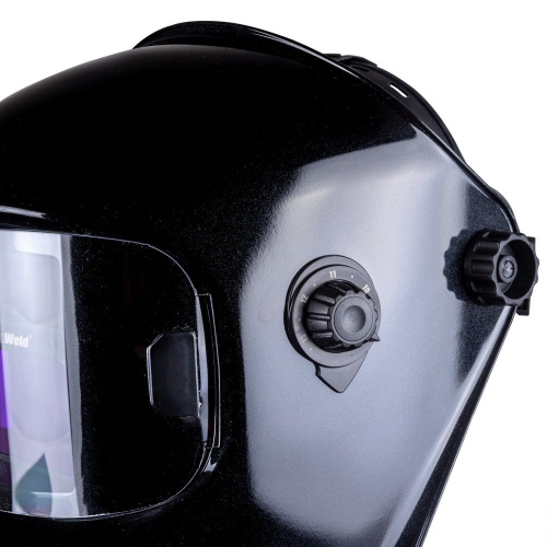 Маска сварщика КОРУНД-5 черная без коробки (ф-р 2100V, пр-во FoxWeld) по ценам производителя в Челябинске с доставкой по всей России